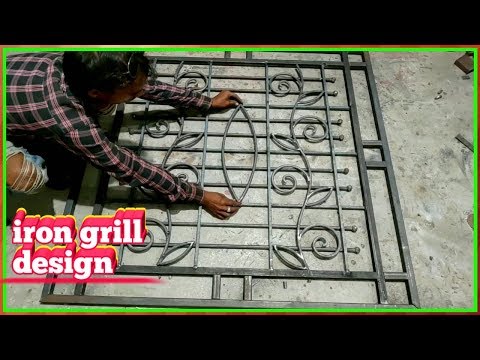 new idea design for window grill |flower windows grill making in india | Video