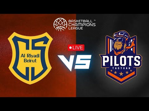 Al Riyadi Beirut VS Taoyuan Pilots | LIVE 🔥 | Basketball Champions League Asia | Play by play