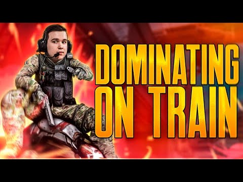 VANITY DOMINATES ON TRAIN!