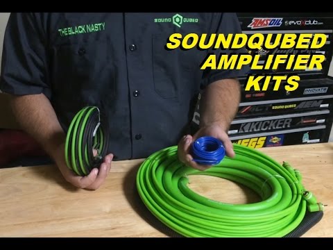 WHAT'S IN THE BOX?  - AMPLIFIER WIRING KIT - SOUNDQUBED