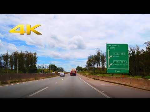 Pindamonhangaba sentido São Paulo SP • Rodovia Presidente Dutra 🇧🇷