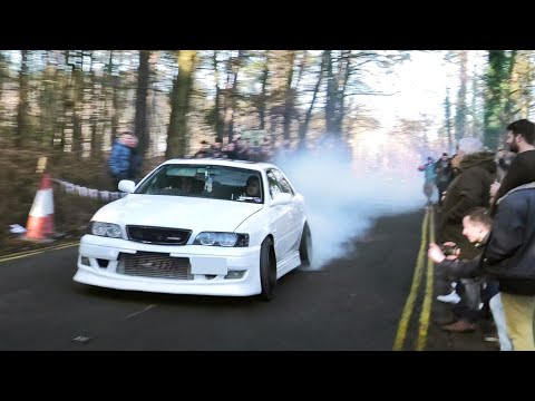 German vs. Japanese Cars ARRIVING at a Car Meet - December 2019!