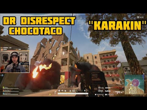 CHOCOTACO, DR DISRESPECT AND HALIFAX "KARAKIN"  | PLAYERUNKNOWN'S BATTLEGROUNDS (3/2/20)