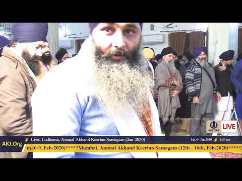 064 Ludhiana 4Jan2020 SatMor DSK Bhai Jagjeet Singh Jee Malbourne