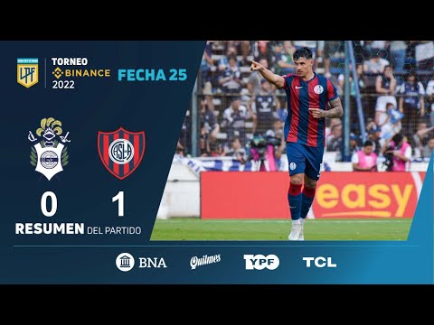 #TorneoBinance | Fecha 25 | resumen de Gimnasia - San Lorenzo