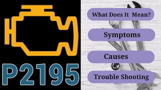 OBD p2195 significado
