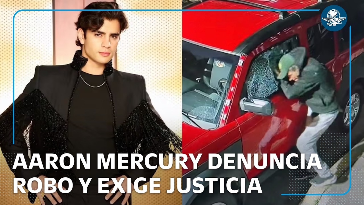 Aaron Mercury denuncia robo de su camioneta en CDMX y estalla en redes