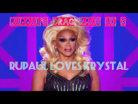 Rupaul Living For Krystal Versace (Compilation)| rupaul’s drag race UK 3
