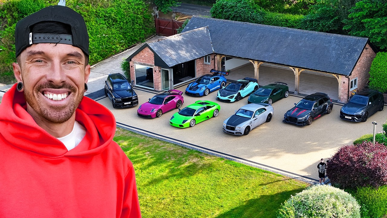 I BUILT MY DREAM SUPERCAR DRIVEWAY