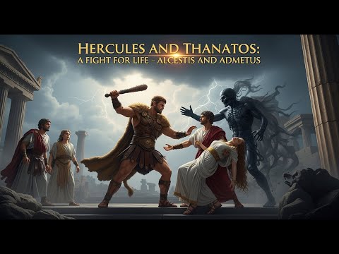 Hercules and Thanatos: A Fight for Life - Alcestis and Admetus