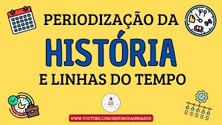 PERIODIZAÇÃO DA HISTÓRIA E LINHAS DO TEMPO | RESUMO ESCOLAR