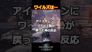 【MHWIB】アイスボーンにワイルズ勢が戻った時の反応