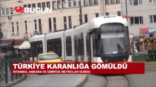 TÜRKİYE KARANLIĞA GÖMÜLDÜ, ONLARCA İLDE ELEKTRİK KESİNTİSİ YAŞANDI