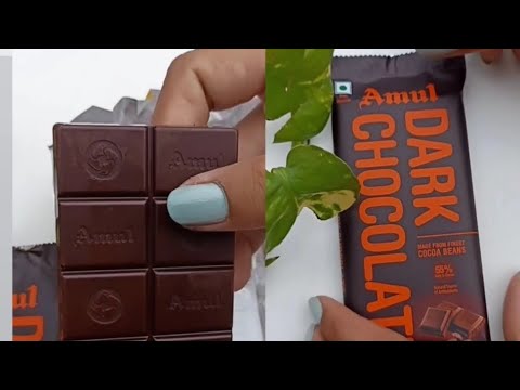 Amul dark chocolate 😋 #humfoodies #amuldarkchocolate