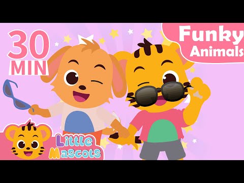 Funky Animals + Dancing Like An Animal + More Little Mascots Nursery Rhymes & Kids Songs