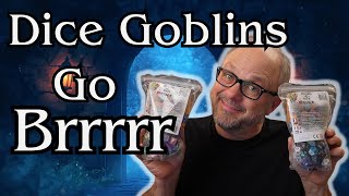 Dice Goblins Go Brrrrr – Unboxing Two 1-Pound Bags of Random Chessex Dice