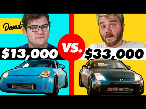 $13,000 Custom 350Z vs. $33,000 Custom 350Z | HiLow by Donut Media