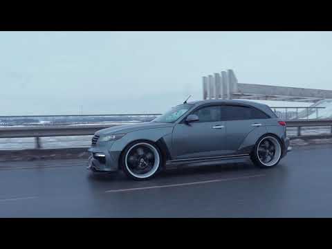 Wide Body kit Custom on INFINITI FX35 from FXBODYKITS