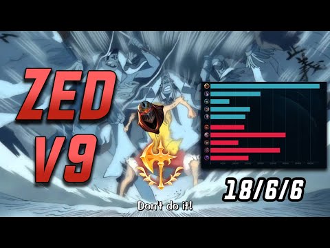 Legendary 1v9 carry on Conqueror Zed Jungle - HUGE COMEBACK - Ft. Bobqinxd (FULL GAME)