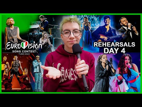 Eurovision 2022: Recap of Day 4 Rehearsals (Second half of Semi-Final 2)