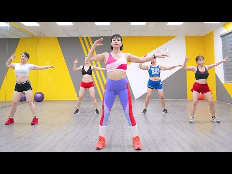 Morning Routine to Burn Belly Fat | 16 Min Aerobic Dance Workout | Zumba Class