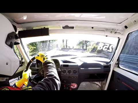 Veregnis Sella Chianzutan 2021 gara 1. Andrea Matarrese Peugeot 205 rallye