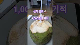 하노이라이프/하노이 길거리에서 만난 코코넛? 1,000원의 자연 음료! 시원하게 마시면 진짜 힐링✨#하노이 …