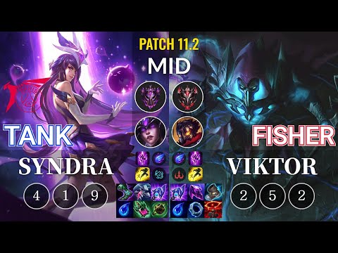 TLN Tank Syndra vs Fisher Viktor Mid - KR Patch 11.2