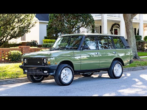 Fully RESTORED (1995) Range Rover Classic with L92 V8 6.2 L Engine | ECD Automotive Design
