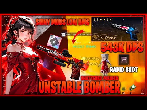 999K DPS BUILD JAWS UNSTABLE BOMBER - ONCE HUMAN HIGH DPS BUILD