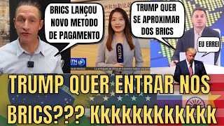 BRICS DÁ DURO GOLPE NO OCIDENTE… EUA Quer Ser BRICS 