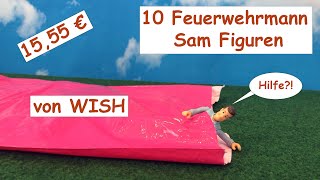 Review - Feuerwehrmann Sam Figuren bei Wish gekauft und ...