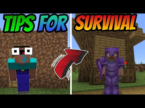 DL GAMERZ - Minecraft Tips for survival that amezing 😄(5 tips)
