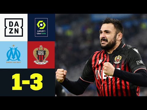 Nizza ärgert den Tabellenzweiten & siegt deutlich: Marseille - Nizza 1:3 | Ligue 1 | DAZN