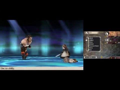 [Bravely Default] Barras & Holly - Hard - Solo Agnés