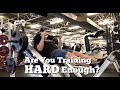 Are You Training Hard Enough?