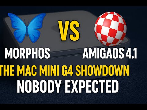 MorphOS vs AmigaOS 4.1 on Mac Mini G4 — The Ultimate PPC Battle