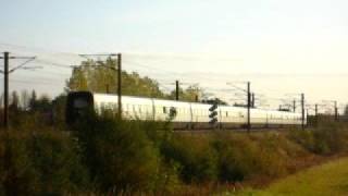 preview picture of video 'DSB InterCity train heading towards Copenhagen...'