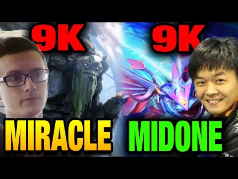 Miracle- vs MidOne - 9k vs 9k In Pro Scene Liquid vs Secret Dota 2