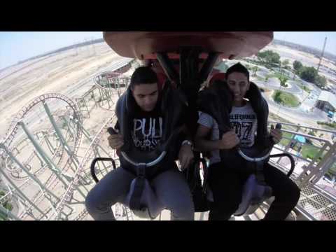 دريم بارك قطار الموت كنا بنمووووووت يا جدعان