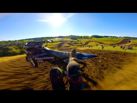 125cc 2-Stroke Open - THREE CRASHES IN ONE LAP