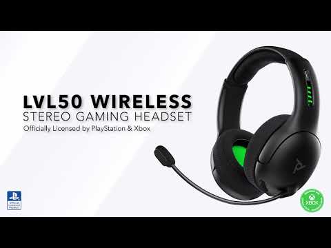 PDP LVL50 bevielės ausinės PS4/PS5 video