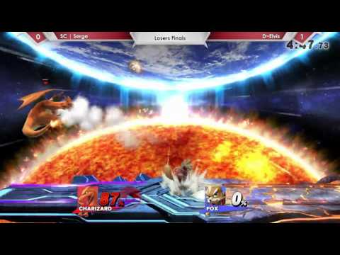 SP54 -  SC | Serge (Charizard) Vs. D~Elvis (Fox) Losers Finals - Smash 4