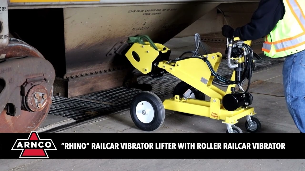 Meet the Rhino Railcar Vibrator Lifter