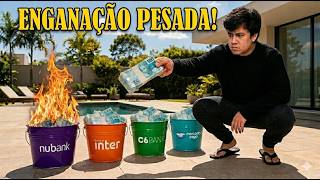 A ENGANAÇÃO DAS CAIXINHAS E PORQUINHOS! (Nubank, Inter, Picpay, 99pay)