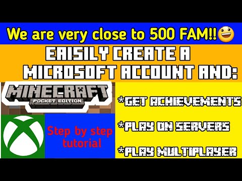 [Hindi]Create A Microsoft/Xbox Account|Play Multiplayer|Achievements|Play Servers|Minecraft PE|stg