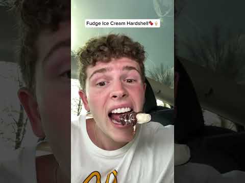 Eating McDonald’s New Fudge Dipped Ice Cream Cone!