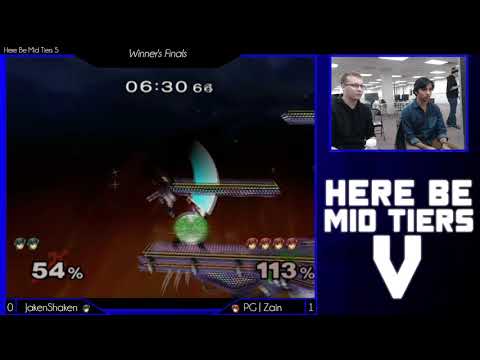 HBMT5 Winner's Finals Zain(Red Marth) vs JakenShaken(Black Marth)