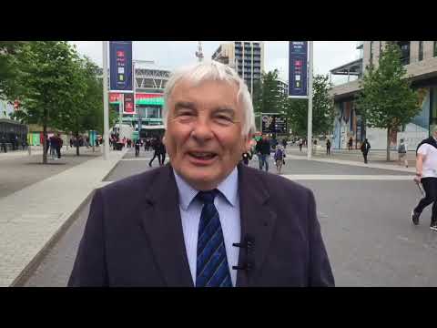 FA Vase Final 2019 - Chris Gay interview for BBC Surrey