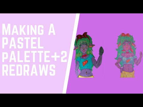 Mixing A Pastel Palette